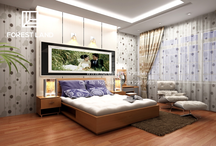 Thiết kế nội thất nhà chị Yến 158 Trần Bình