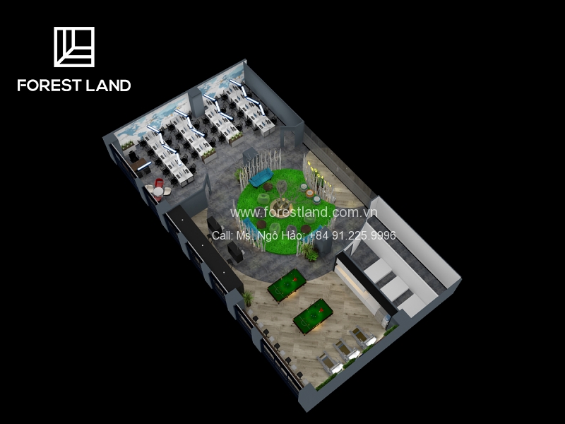 Công trình công ty Udic tầng 5