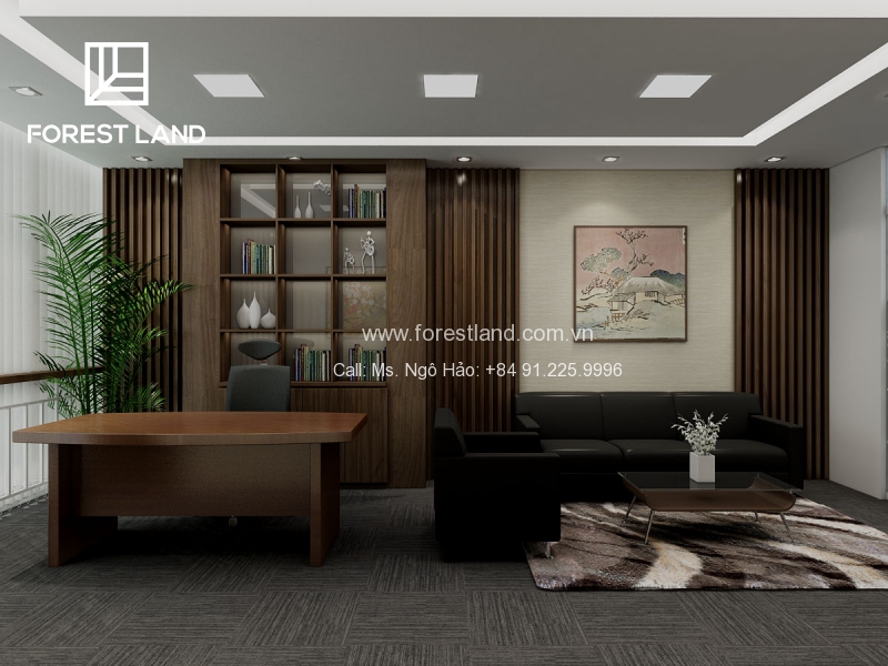 Thiết kế thi công nội thất văn phòng ECOCOM