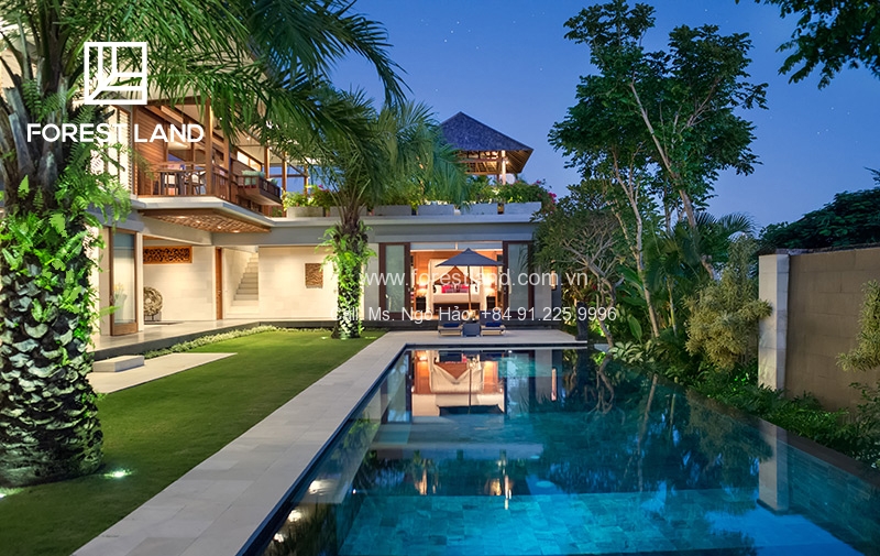 Landscape for a villa